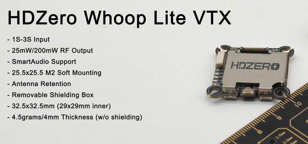 HDZero Whoop Lite VTX