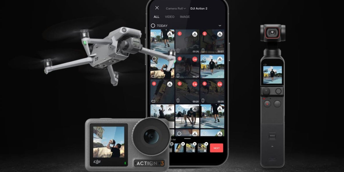 LightCut: Die von DJI offiziell empfohlene Videobearbeitungs App