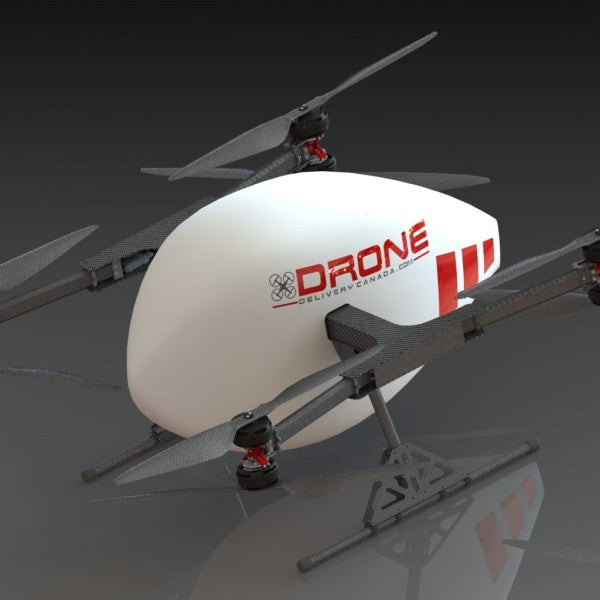 Drone Delivery: neues Canary Flugzeug mit 20 km Reichweite und 4,5 kg Tragfähigkeit