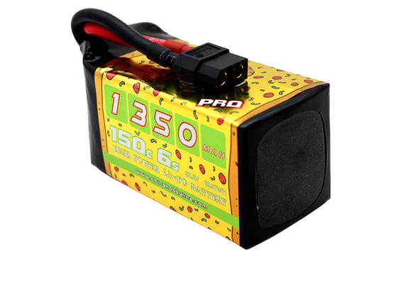 CNHL Pizza Series 6S 1350mAh 22,2V 150C XT60 Lipo Akku