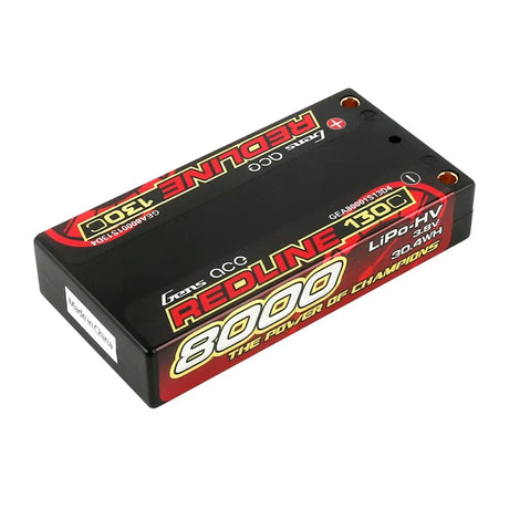 Gens Ace Redline Serie 8000mAh 3,8V 130C 1S2P HardCase #58 HV Lipo Batterie - LiPo24.de