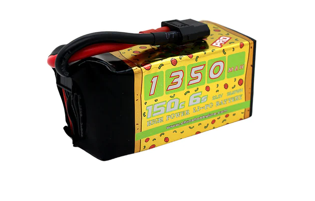 CNHL Pizza Series 6S 1350mAh 22,2V 150C XT60 Lipo Akku