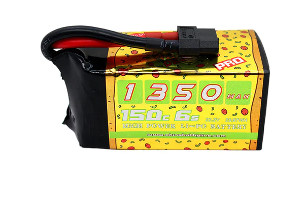 CNHL Pizza Series 6S 1350mAh 22,2V 150C XT60 Lipo Akku