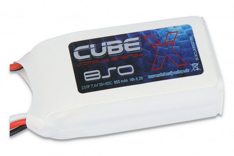 SLS X-CUBE 850MAH 2S1P 7,4V 30C/60C - LiPo24.de