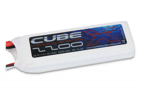 SLS X-CUBE 2200MAH 2S1P 7,4V 30C/60C - LiPo24.de