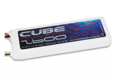 SLS X-CUBE 2600MAH 3S1P 11,1V 30C/60C - LiPo24.de