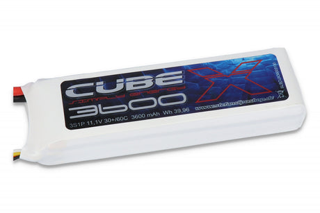 SLS X-CUBE 3600MAH 3S1P 11,1V 30C/60C - LiPo24.de