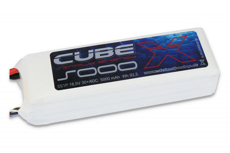 SLS X-CUBE 5000MAH 5S1P 18,5V 30C/60C - LiPo24.de