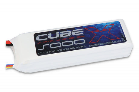 SLS X-CUBE 5000MAH 4S1P 14,8V 40C/80C - LiPo24.de