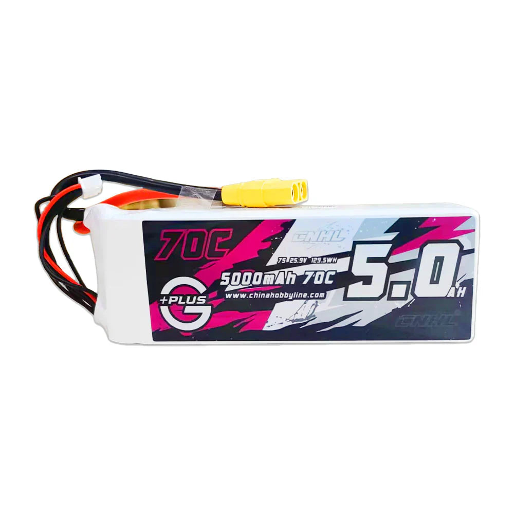 CNHL G+Plus 7S 5000mAh 25,9V 7S 70C Lipo Akku mit XT90-Stecker