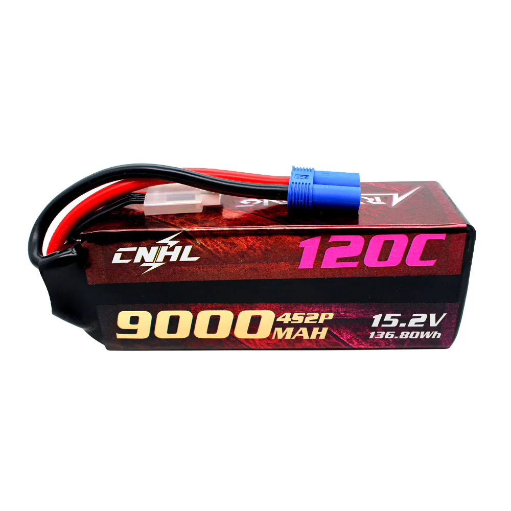 CNHL Racing Series 4S 9000mAh 15,2V 120C LiHV EC5 Lipo Akku