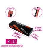 CNHL Racing Series 6600mAh 7.4V 2S 120C Lipo Akku Hardcase Dean Plug