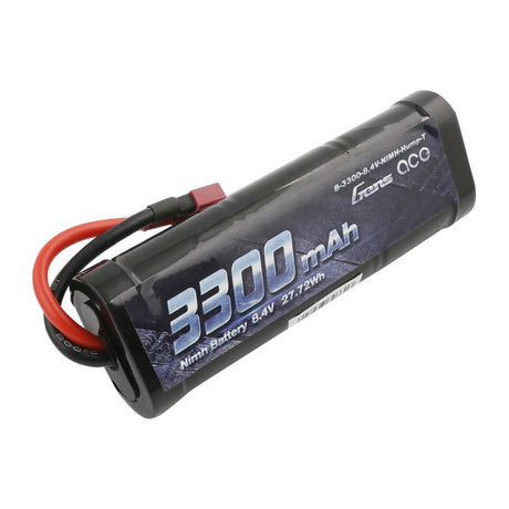 Gens Ace 8,4V 3300mAh 8,4V 7-Zellen-NiMH-Hump-Akku T-Stecker