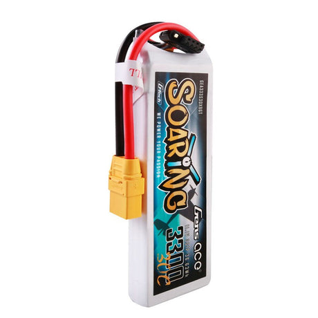 Gens Ace G-Tech Soaring 3S 3300mAh 11,1V 30C 3S1P Lipo XT90