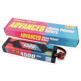 Gens Ace Advanced 4500mAh 11,4V 100C 3S1P HardCase Lipo Akku mit XT60 - LiPo24.de