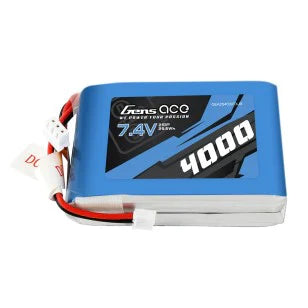 Gens Ace 4000 mAh 7,4 V RX 2S1P Lipo-Akkupack - LiPo24.de