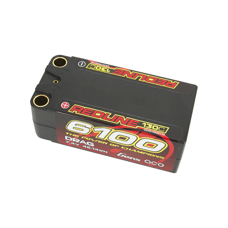 Gens Ace Redline Series 6100mAh 7,4V 130C 2S2P HardCase 71# LiPo Akku - LiPo24.de