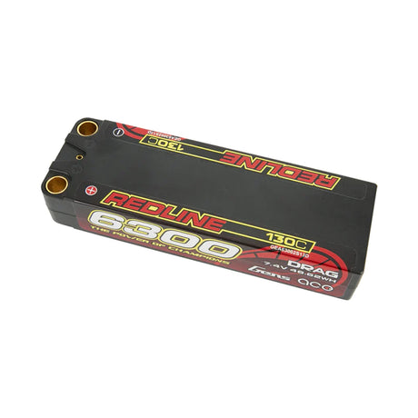 Gens Ace Redline Serie 6300mAh 7,4V 130C 2S2P HardCase 70# LiPo Akku - LiPo24.de