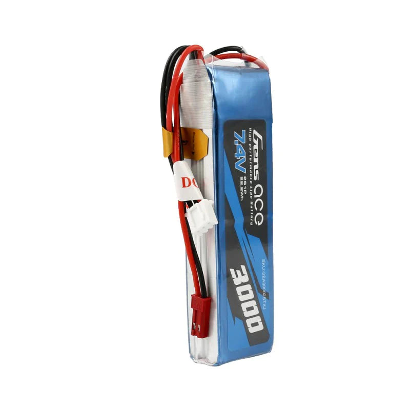 Gens Ace 3000mAh 7,4V 2S1P Lipo-Akkupack - LiPo24.de