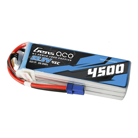 Gens Ace 4500mAh 22,2 V 45 C 6S1P Lipo-Akku für Goblin 500 - LiPo24.de