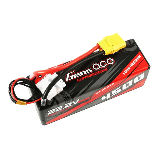 Gens Ace 4500mAh 6S1P 22.2V 60C HardCase RC Auto Lipo Akku 14#   LiPo24.de