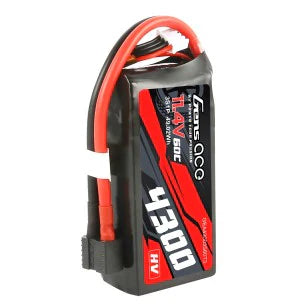 Gens Ace 4300mAh 3S1P 11,4V 60C Lipo Akku mit XT60/T-Stecker - LiPo24.de