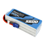 Gens Ace 5600mAh 80C 22,2V 6S1P Lipo-Akkupack mit EC5-Stecker - LiPo24.de