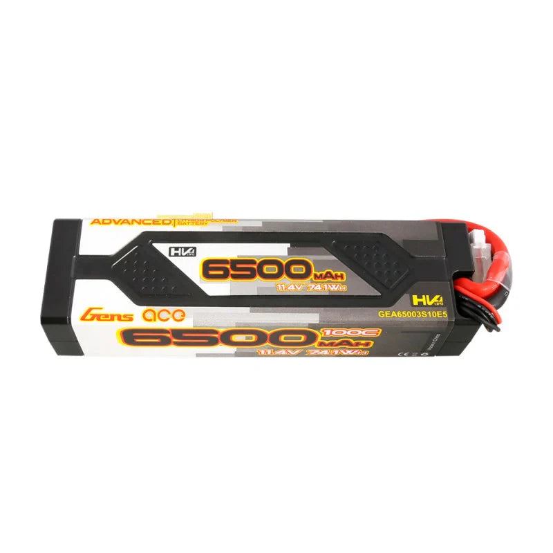 Gens Ace Advanced 6500mAh 11,4V 100C 3S1P HardCase 60# Lipo-Akku mit EC5 - LiPo24.de