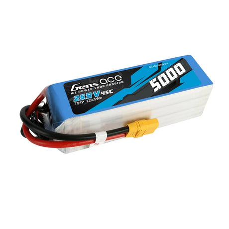 Gens Ace 5000mAh 25,9V 45C 7S1P Lipo-Akkupack mit XT90 - LiPo24.de