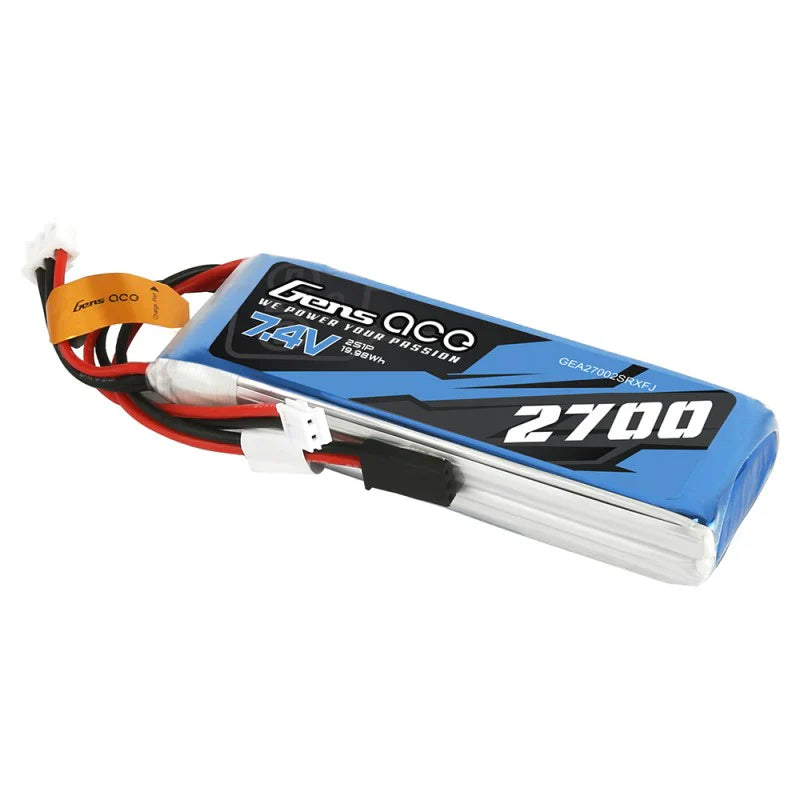 Gens Ace 2700mAh 7,4V 2S1P LiPo Akku für TX - LiPo24.de