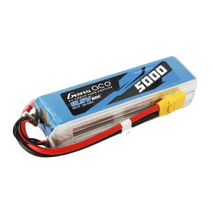 Gens Ace 5000mAh 18,5V 60C 5S1P Lipo-Akkupack mit XT90 - LiPo24.de