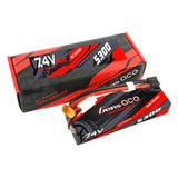 Gens Ace 5300mAh 7.4V 2S1P 60C Auto Lipo Akku Hardcase mit EC3/T-Stecker - LiPo24.de