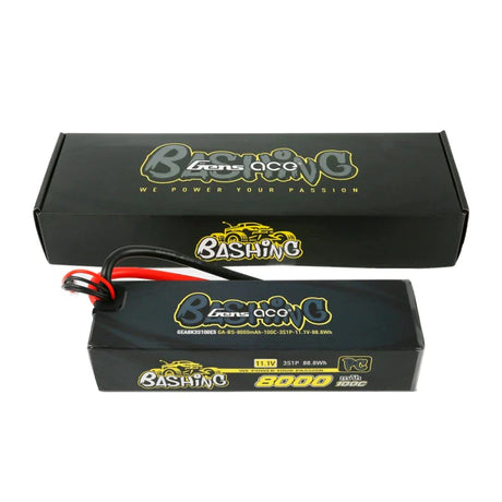 Gens Ace 8000 mAh 11,1 V 100 C 3S1P Lipo-Akkupack mit EC5-Bashing-Serie - LiPo24.de