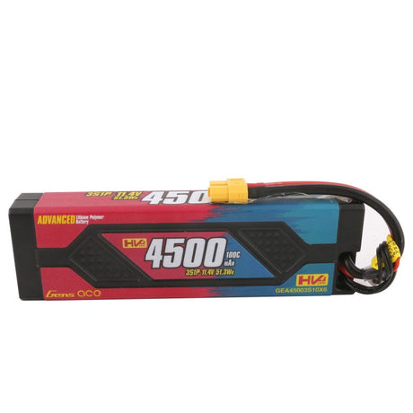 Gens Ace Advanced 4500mAh 11,4V 100C 3S1P HardCase Lipo Akku mit XT60 - LiPo24.de