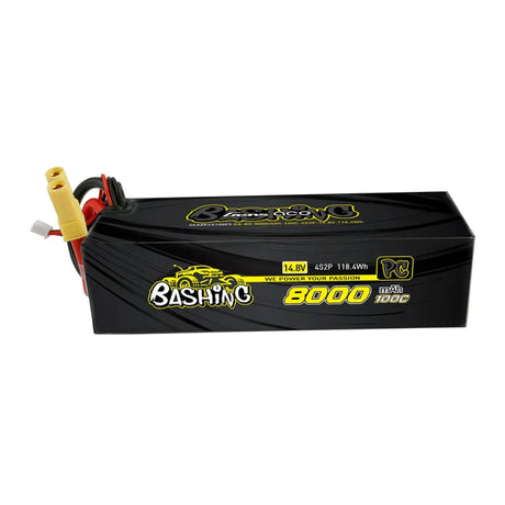 Gens Ace 8000mAh 14,8V 100C 4S2P Lipo-Akkupack mit EC5-Bashing-Serie - LiPo24.de