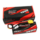 Gens Ace 4500mAh 6S1P 22.2V 60C HardCase RC Auto Lipo Akku 14# - LiPo24.de