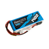 Gens Ace 1400mAh 7,4V 2S1P Sender Lipo Akkupack mit JR-Stecker - LiPo24.de