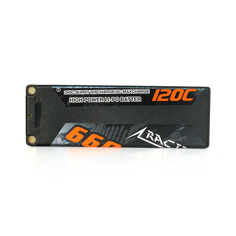 CNHL Racing Series 6600mAh 7.4V 2S 120C Lipo Akku Hardcase Dean Plug