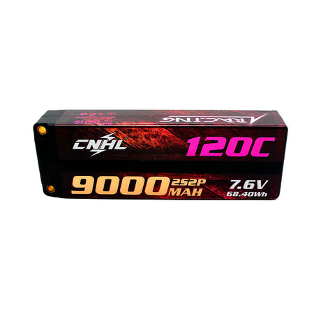 CNHL Racing Series 2S 9000mAh 7,6V 120C LiHV  Hardcase EC5 Lipo Akku