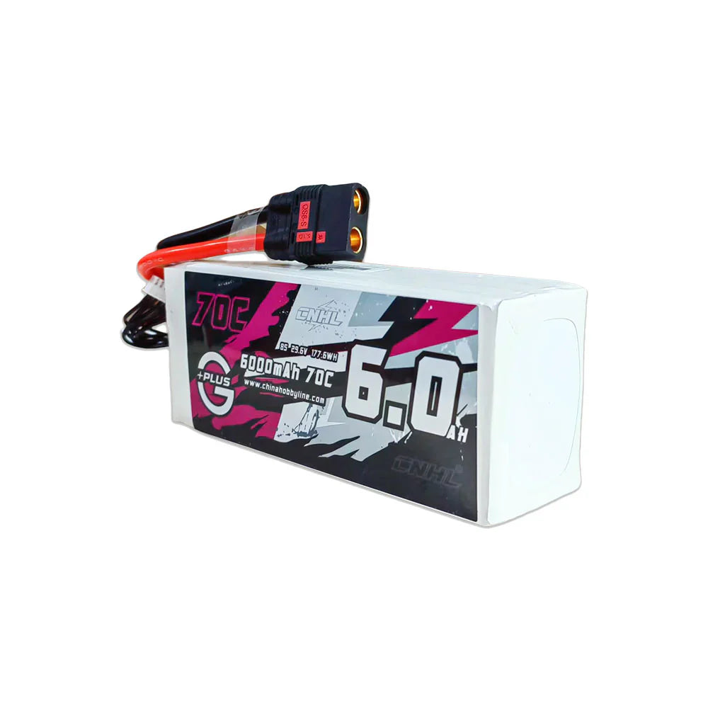 CNHL G+Plus 8S LiPo Akku 6000mAh 29,6V 70C Lipo Akku mit QS8-Stecker