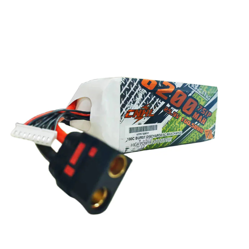 CNHL Racing Series 7S 6200mAh 25,9V 90C Lipo-Akku mit QS8-Stecker