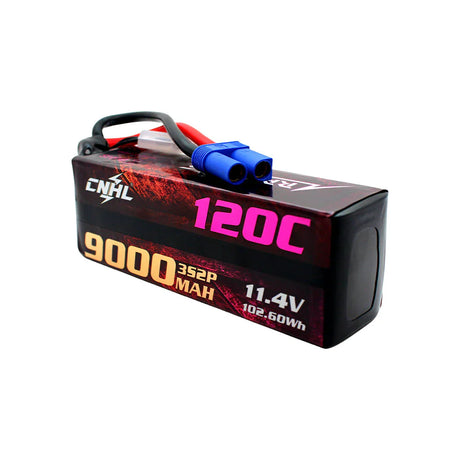 CNHL Racing Series 3S 9000mAh 11,4V 120C LiHV EC5 Lipo Akku