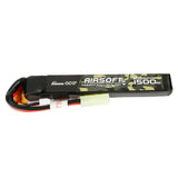 Gens Ace 25C 1500mAh 2S1P 7.4V Airsoft Gun Lipo Akku mit Mini Tamiya Stecker - LiPo24.de