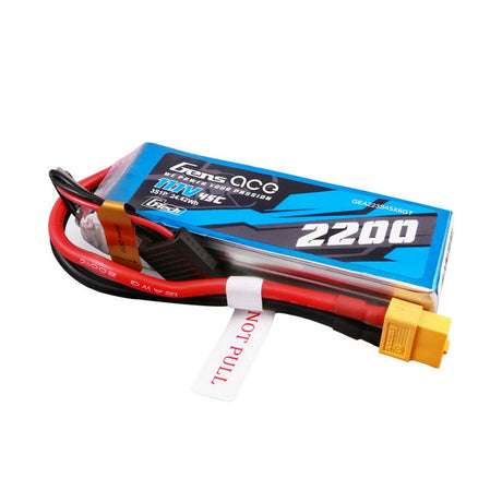 Gens Ace G-Tech 3S 2200mAh 11,1V 45C 3S1P Lipo XT60