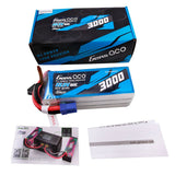 Gens Ace G-Tech 6S 3000mAh 22,2V 60C 6S1P Lipo EC5