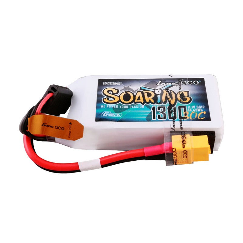 Gens Ace G-Tech Soaring 3S 1300mAh 11,1V 30C 3S1P Lipo XT60