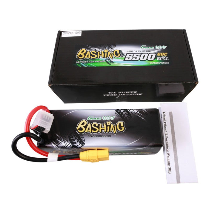 Gens Ace 4S 5500mAh 4S1P 14,8V 60C Hardcase