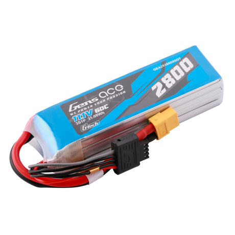 Gens ace G-Tech Soaring 2800 mAh 11,1 V 60 C 3S1P LiPo-Akku mit XT60-Stecker