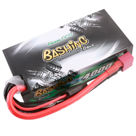 Gens Ace G-Tech 2S 4000mAh 2S2P 7,4V 60C Hardcase Lipo T-Stecker