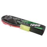 Gens ace G-Tech 25C 1000 mAh 3S1P 11,1 V Airsoft Lipo Akku mit Tamiya